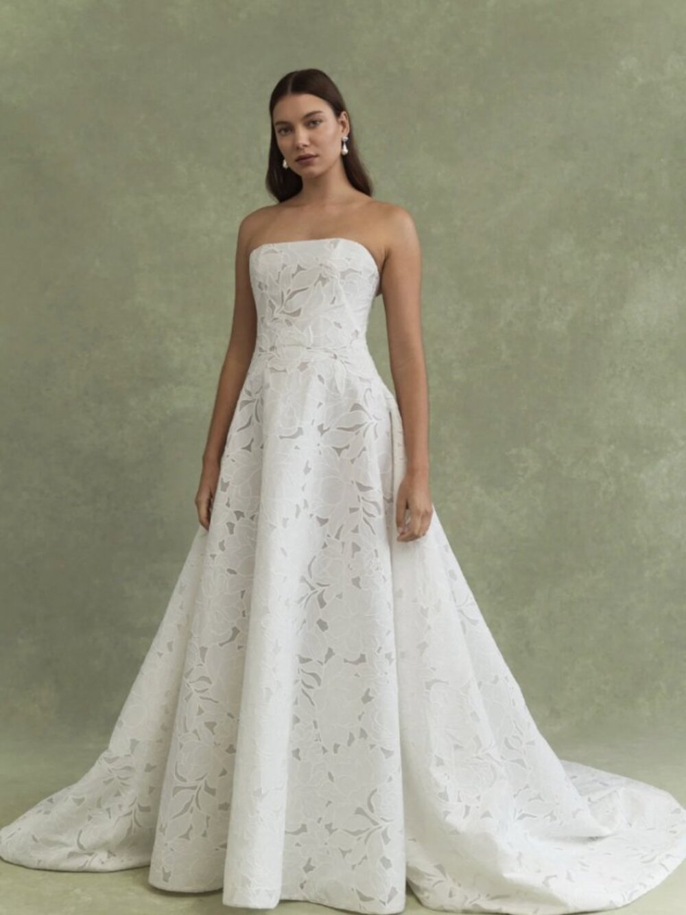 Jenny Yoo, Wedding Dress, Brody Size 2, White/Ivory